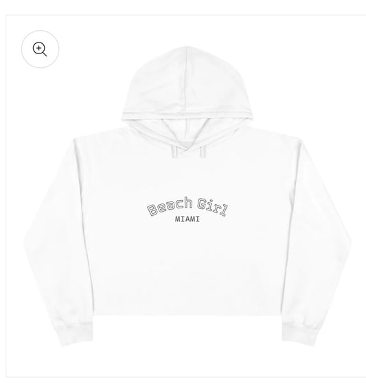 ☀️ Beach Girl Miami’s Sunset Dreamer Hoodie – Beach Babe Edit