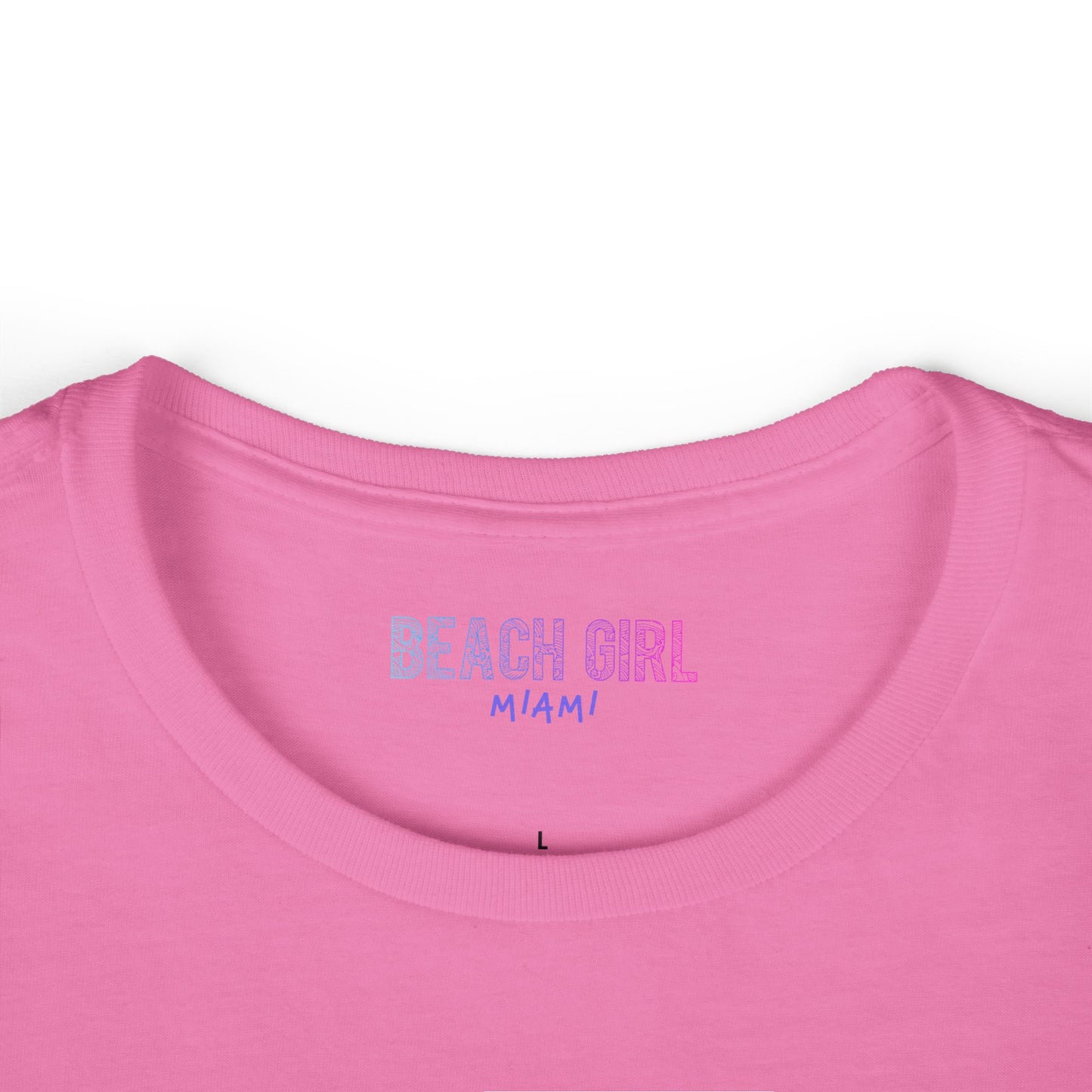 Beach Girl Miami's Palm Women's Softstyle Tee